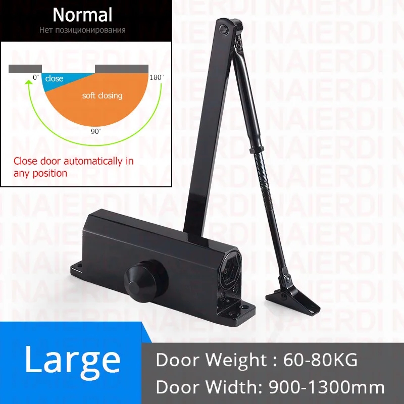 BONOOD Door Closers products Hydraulic Buffer Door Closer 25KG to