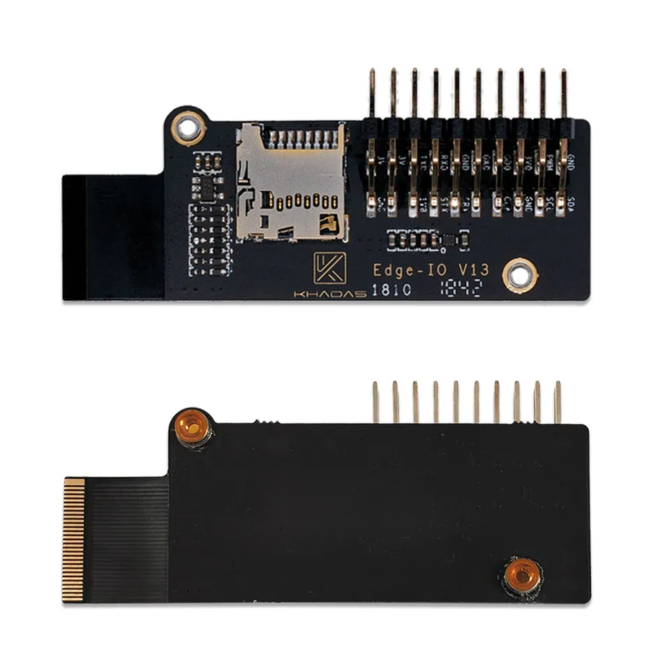  Smartfly Khadas Edge-IO for Edge Rockchip RK3399 ARM SBC/Single Board Computer 4GB LPDDR4 support L
