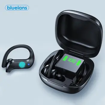 

MD03 Wireless Bluetooth 5.0 Earphone TWS Sports Headset Support iOS/Android Phones HD Call with Digital Display Charge Box