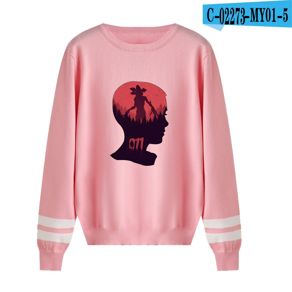 pink Горячая Распродажа, вязаный свитер для мужчин/женщин, модный Высококачественный свитер с круглым вырезом, повседневные свитеры для чужих вещей - Цвет: pink