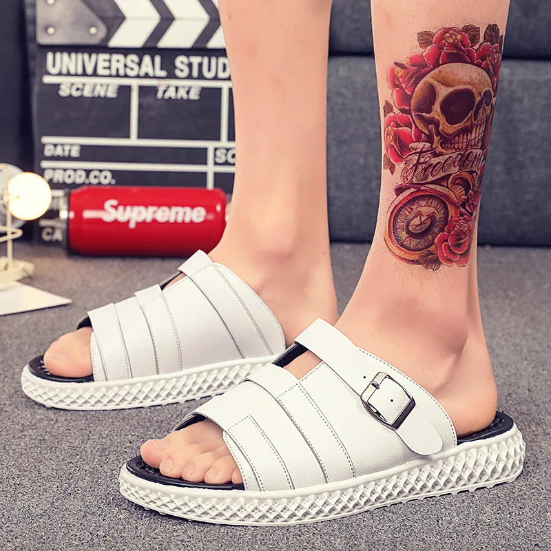 

2019 Summer Casual Outdoor Fashion Sandals Indoor Anti-slip Slipper Korean-style Beach Sandals