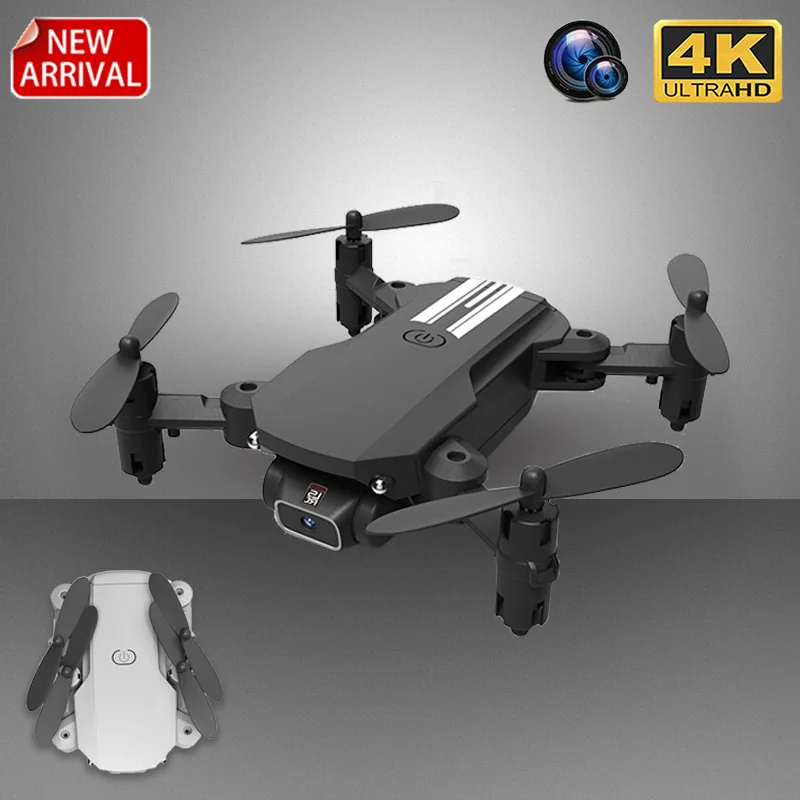 KaKBeir Mini Drone 4K 1080P HD Camera WiFi Fpv Air Pressure Altitude Hold Black And Gray Foldable Quadcopter RC Drone