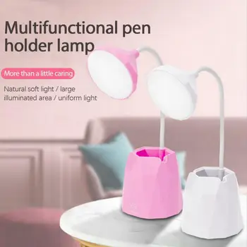 

Multifunction Pen LED Desk Lamp Touch Table Lamp DC5V USB Powered Table Light Touch Dimming Portable Student Night Light
