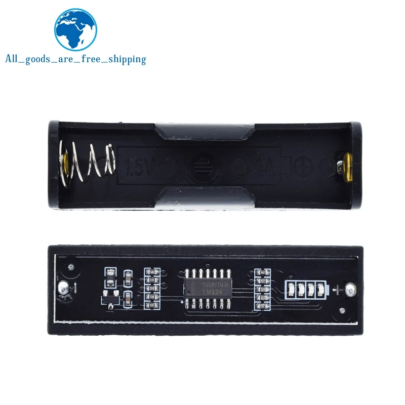 Battery Tester High precision Battery level tester battery capacity suit for AA Size 5 Battery Tester Checker