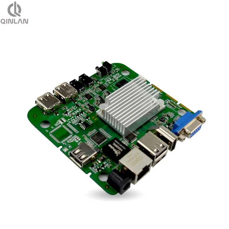 QINLAN безвентиляторный Тонкий клиент ARM A53 четырехъядерный 2 0 ГГц с RDP8.1 RUN 100