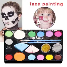 12 цветов флэш тату лицо татуировка для тела краска для лица и тела масляная краска ing Art для Хэллоуина вечерние Красота Макияж