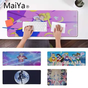 

MaiYa Sailor Moon anime Unique Desktop Pad Game Mousepad Russia Rubber PC Computer Gaming mousepad laptop desk mat