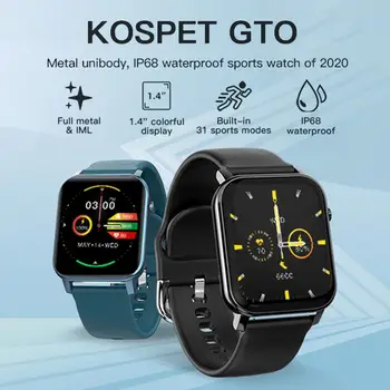 

New Smart Watch Waterproof Sports Watch With Removable Silicone Strap Health Monitor Fashion Smart Bracelet for Men Women