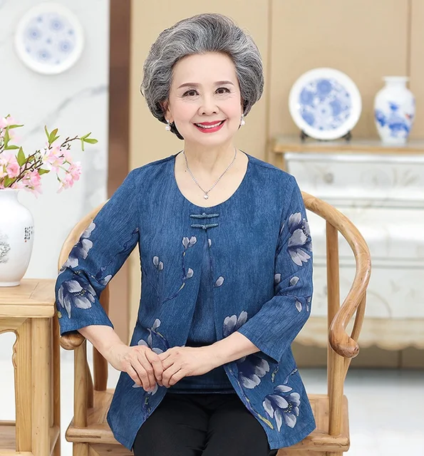 Blusa para senhoras de 70 anos Clearance