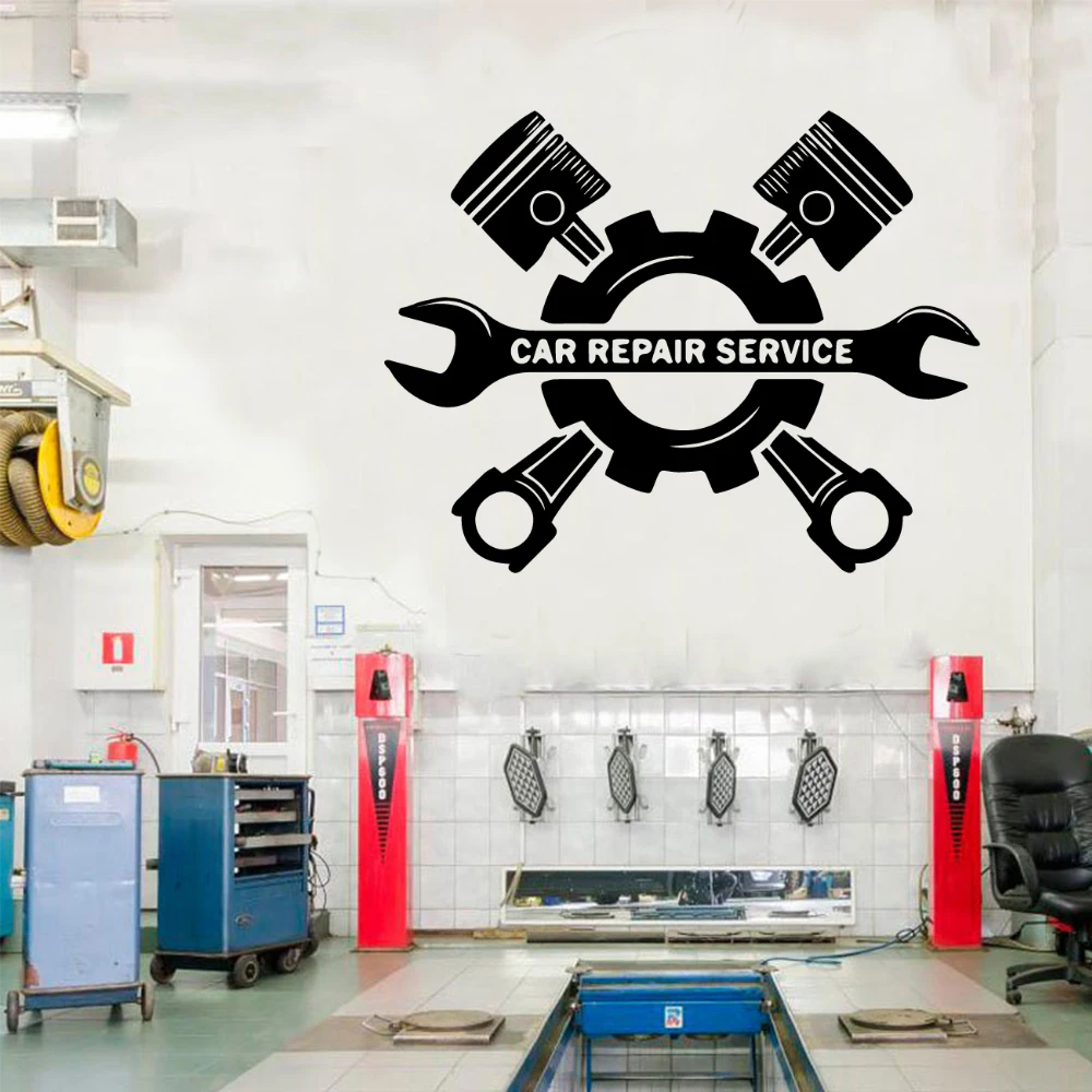 Personalized Car Repair Wall Art Decal Wall Art Sticker Murals Pvc Wall Decals Decoration Accessories Personalized Car Repair Wall Art Decal Wall Art Sticker Murals Pvc Wall Decals Decoration Accessories