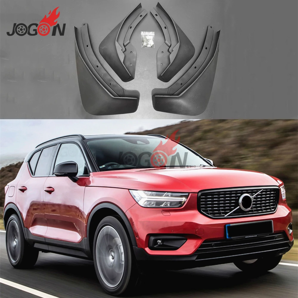 

Car Front Rear Mud Flaps Splash Guard Mudguard Mudflaps Fender For VOLVO XC40 2018 2019 4pcs/set
