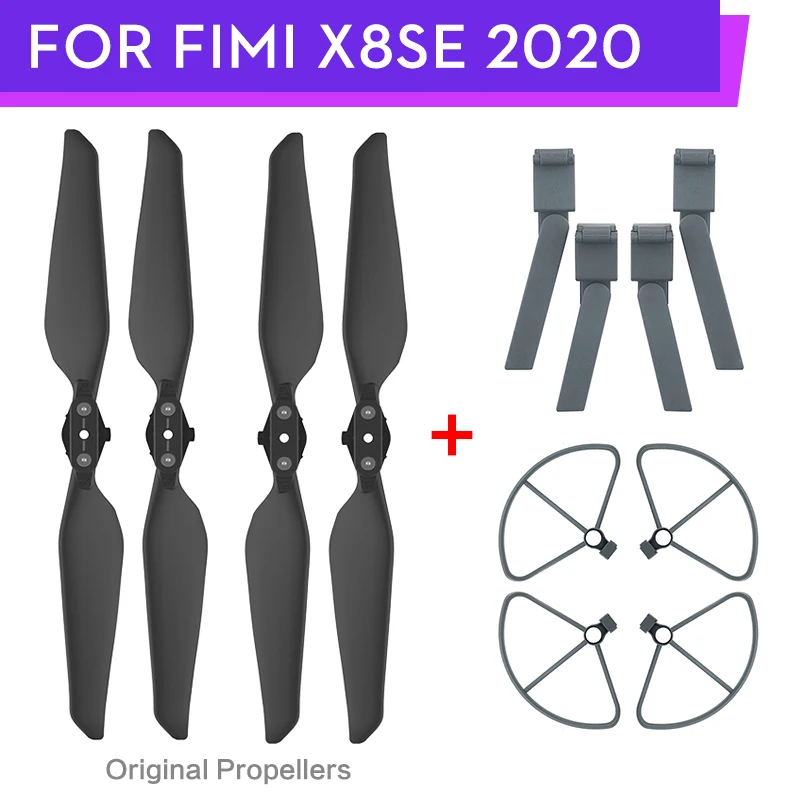 Оригинал FIMI X8 SE 2020 RC Дрон пропеллеры Квадрокоптер запасные части быстросъемный