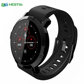 

1.22IN IPS Round Screen Smart Watch Heart Rate Blood Pressure Monitoring IP67 Waterproof Smart Band USB Charging Smart Bracelet