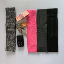 Для бега на открытом воздухе Фитнес Йога пояс для волос бег пота поглощающий силикагель против скольжения Zhidai спортивный шарф выбор