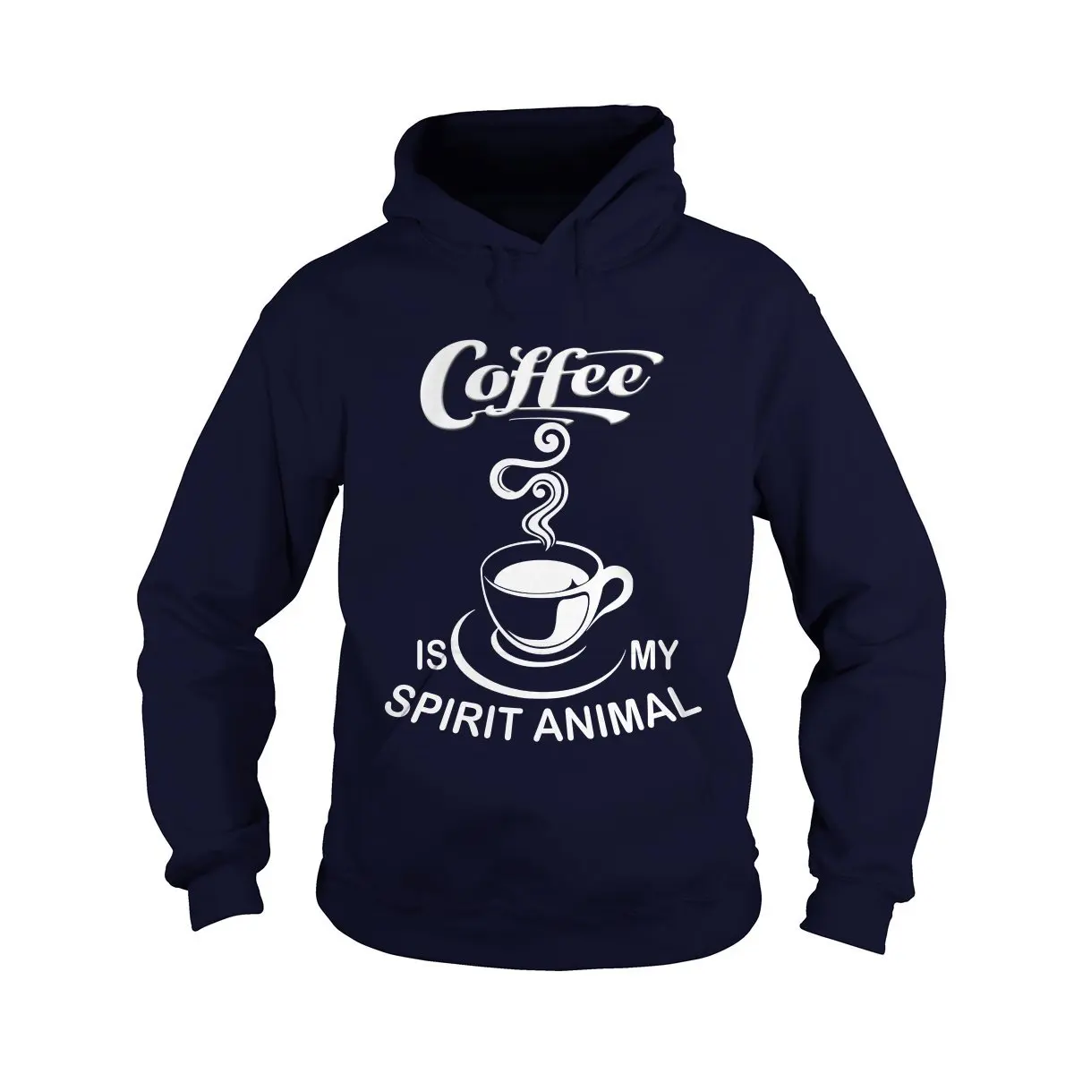 Sudadera Con Capucha Caf Es Mi Esp ritu Animal Camiseta Hombres Mujeres Sudaderas Con Capucha Y 