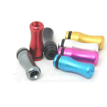 

10pcs Metal Drip Tip Aluminum 510 Drip Tips Aluminum For Vivi Nova DCT V2 Atomizer Tank E Cigarette mouthpieces