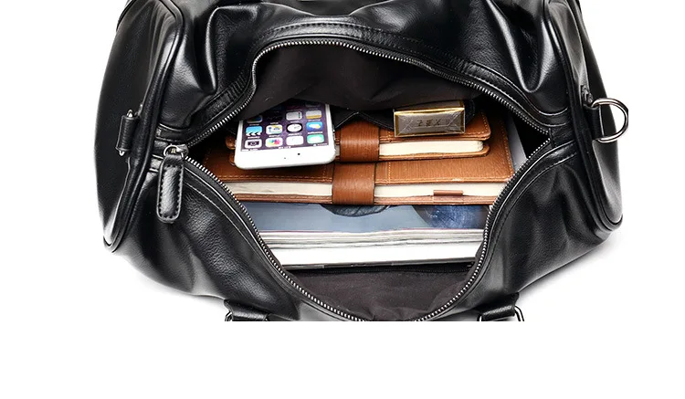 Массовая мужская дорожная сумка, Туристическая Сумка, деловая мужская сумка для отдыха, сумка на одно плечо, сумка из искусственной кожи