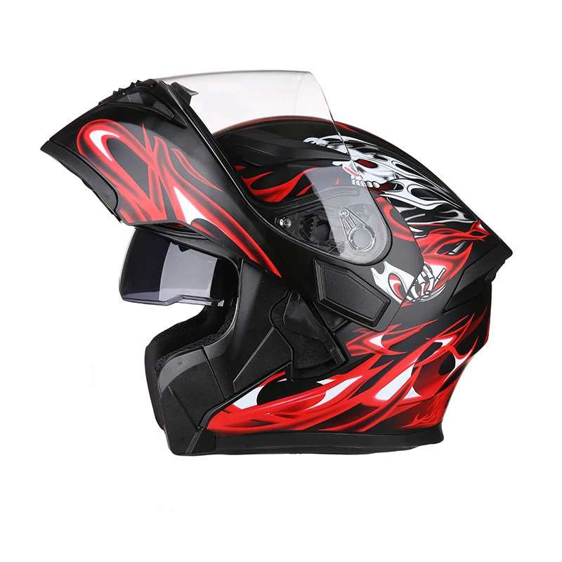Полный мотоциклетный шлем мотокросса для dtr 125 yamaha Benelli trk502 suzuki burgman honda cr 250 vespa - Цвет: 1