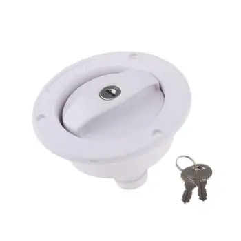 

Lockable Leakproof Fresh Water Inlet with 2Pcs Keys for Motorhome Camper Boat RV 2019