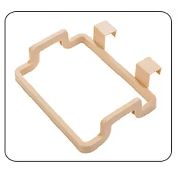 

Kitchen door back portable garbage bag bracket Home cabinet door rear rag hanging rack trash can Dropshipping