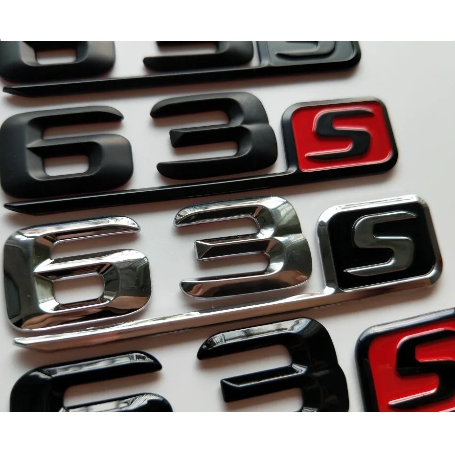 Gloss Black E350 Rear Emblem Boot Badge Letter Number Sticker Compatible For E Class W210 W211 W212
