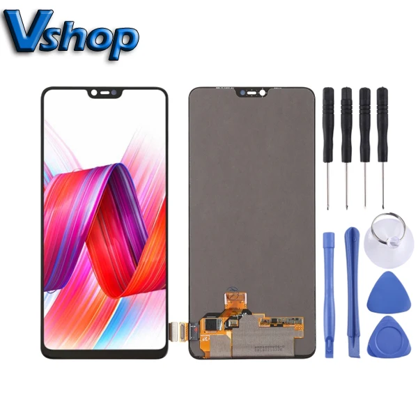 

Repair Parts For OPPO R15 LCD Screen and Digitizer Full Assembly (TFT Material) for OPPO R15 Phone Replacement Parts