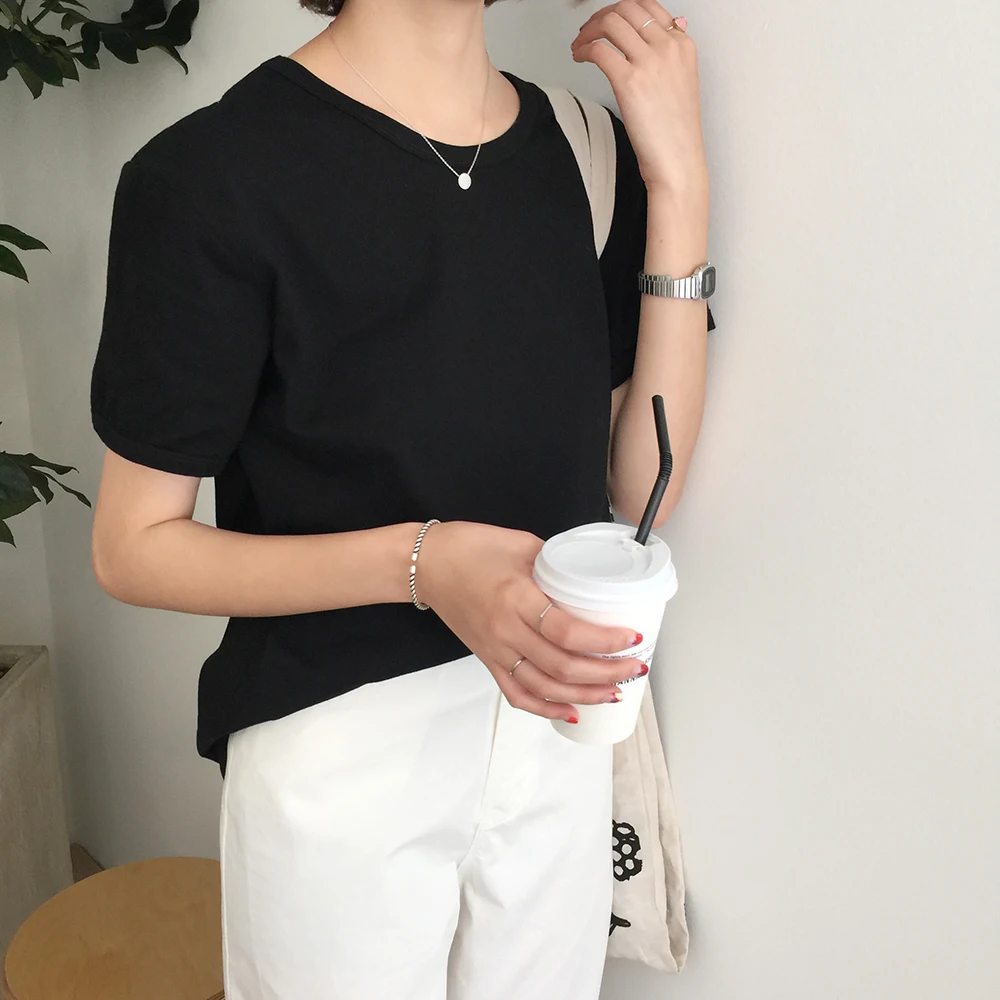 

Tops T Shirt Women Short Sleeve Tshirt Women fuchsia