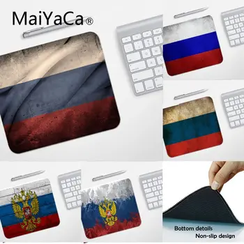 

MaiYaCa High Quality Russian flag small Mouse pad PC Computer mat Smooth Writing Pad Desktops Mate gaming mouse pad