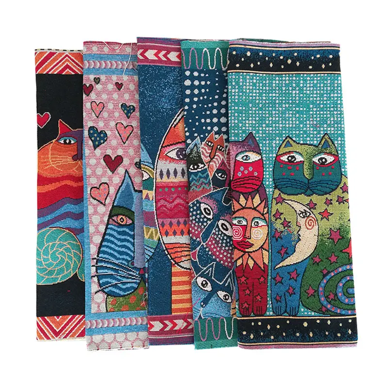 Oil painting style small cats hanging cloth tapestry 50*50cm just DIY wall home decoration SALES | Дом и сад