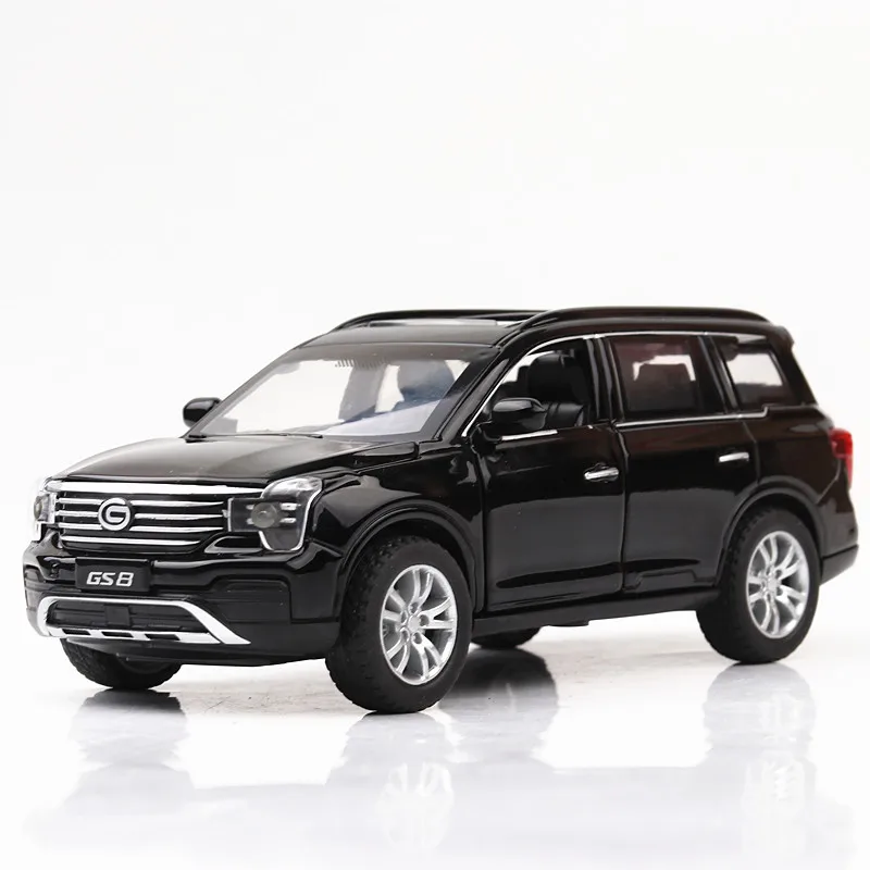 1:32 Diecasts& Toy Vehicles для Trumpchi GS8 модель автомобиля со звуком и светом коллекционная машинка игрушки для мальчика Детский подарок Brinquedos