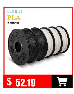 de petg 1kg com material consumível do abajur do carretel
