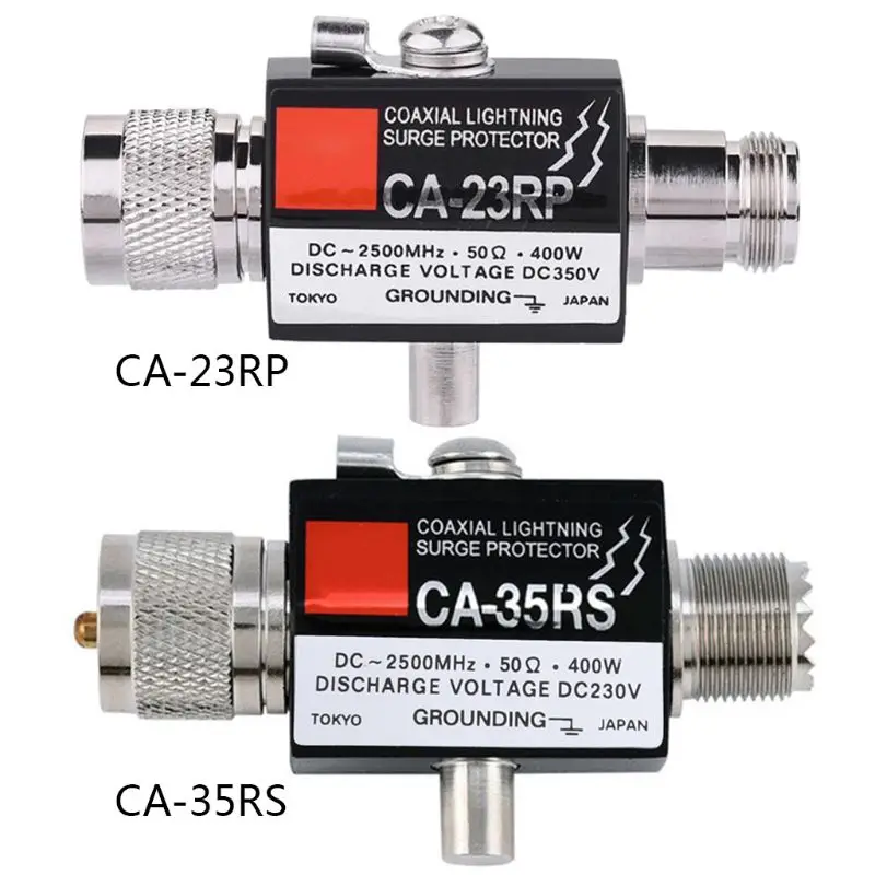 CA-35RS-repetidor de Radio CA-23RP PL259 SO239, Protector de sobretensión de antena Coaxial, 090F