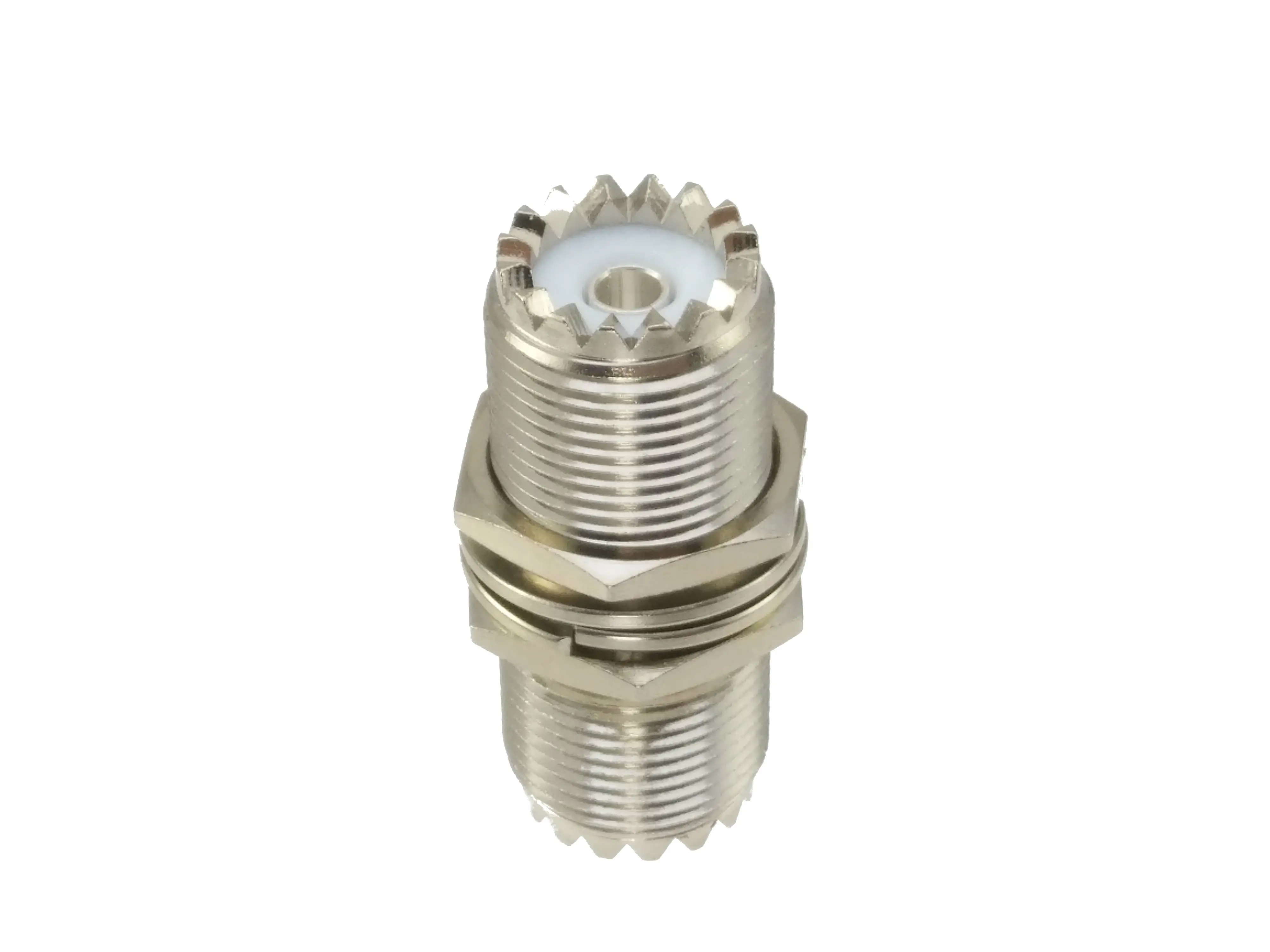 1pce адаптер UHF мама M16 гайка перегородка к разъему SO239 монтажный разъем|bulkhead connector|l