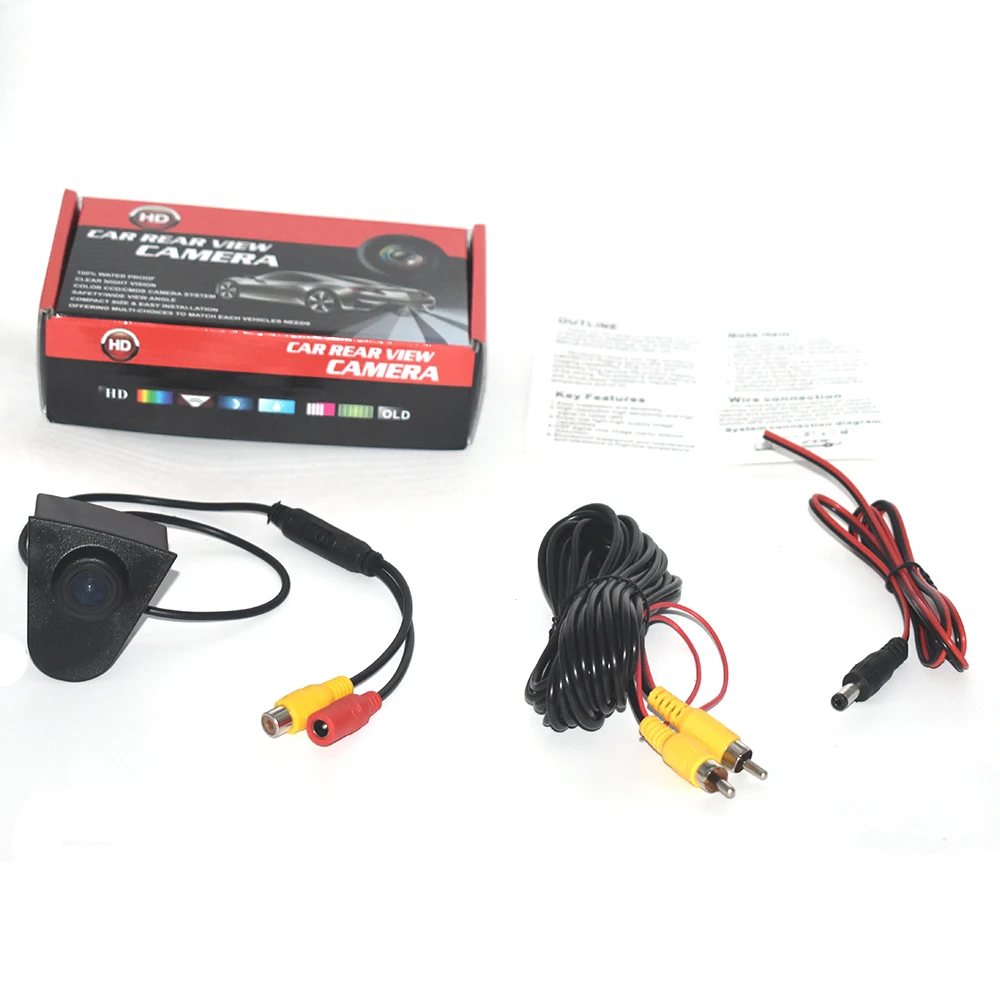 ZJCGO камера с логотипом для парковки, вид спереди, для Honda Accord C-RV, HR-V, Vezel Odyssey, Crosstour Fit City Jazz Civic