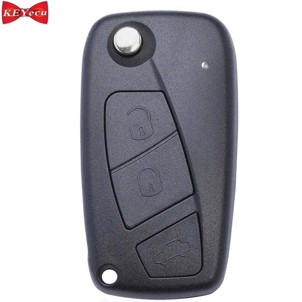 Пульт дистанционного управления для Fiat Punto Ducato Stilo Panda 434 МГц чип PCF7946 3 кнопки|Ключ