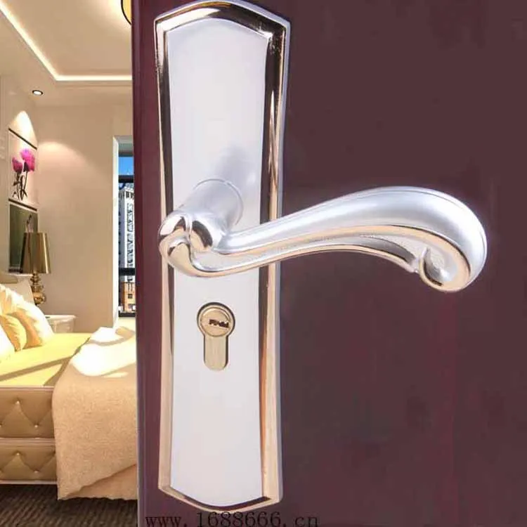 

Interior Door Bedroom Door Lock European Style jin jiahe yin Mute Door Lock Simple Solid Wood Door Lock Wholesale
