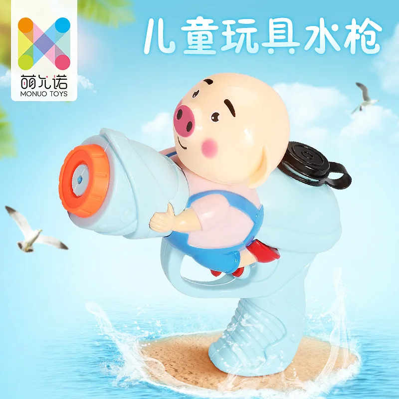 Meng Promise Свинья стиль водяной пистолет дети ребенок играть с водой пляж Ванна игрушка лето продукт стойло