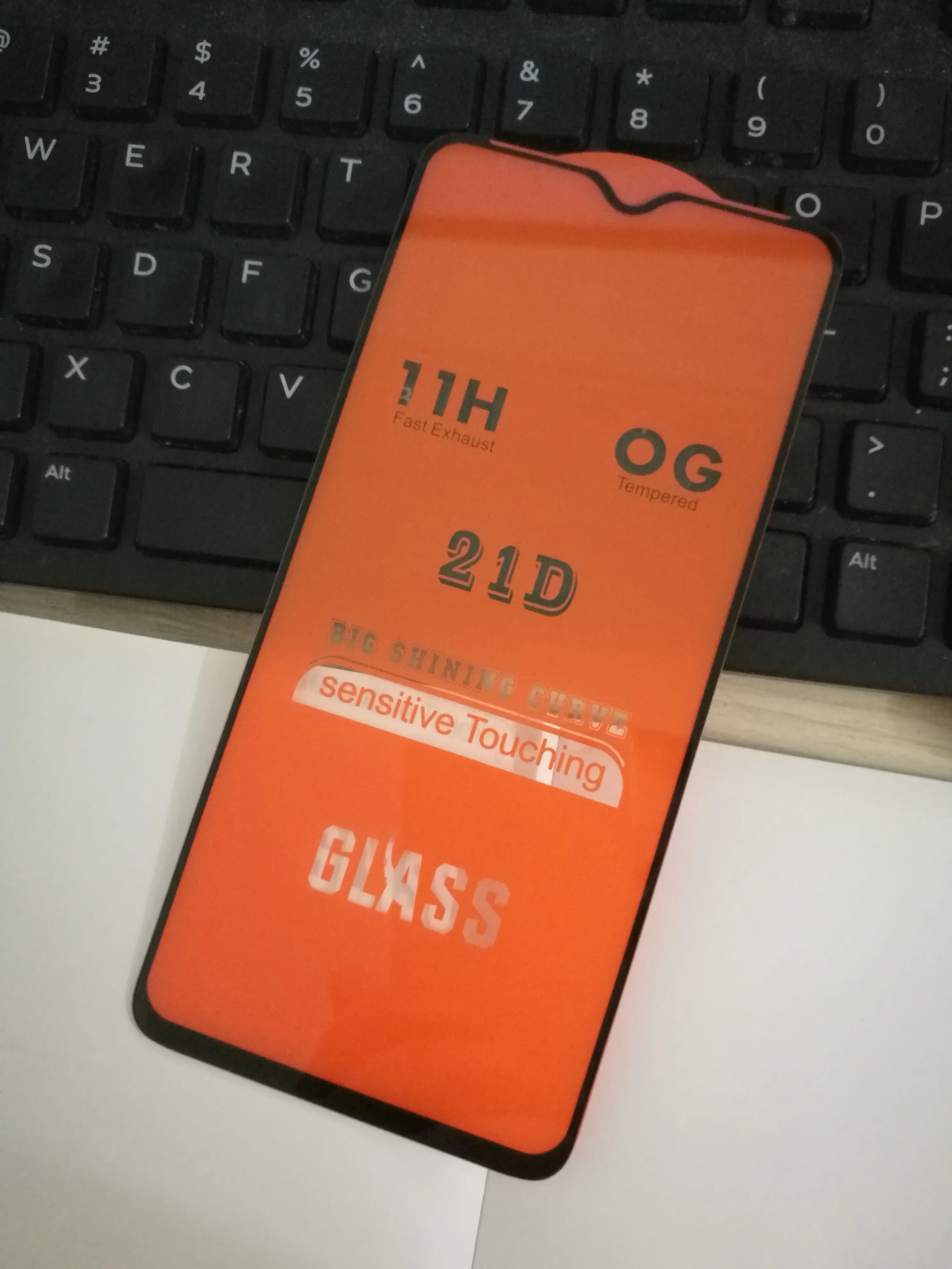 Новое закаленное стекло с полным клеем для Red mi Note 8 Pro 9 9T SE Lite A3 CC9e Защита экрана 8T