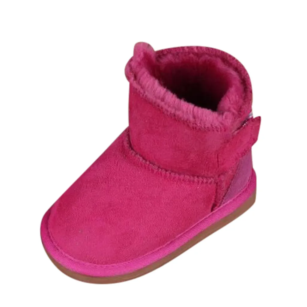 Детская обувь; детские ботинки; новые детские теплые зимние ботинки с высоким берцем для мальчиков и девочек; хлопковые ботинки; детские ботинки; Botas para nivienos