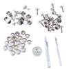 63Pcs Boat Marine Yacht Canvas Snap Cover Button + Socket Fastener 15mm Studs Screw Set ► Photo 3/6