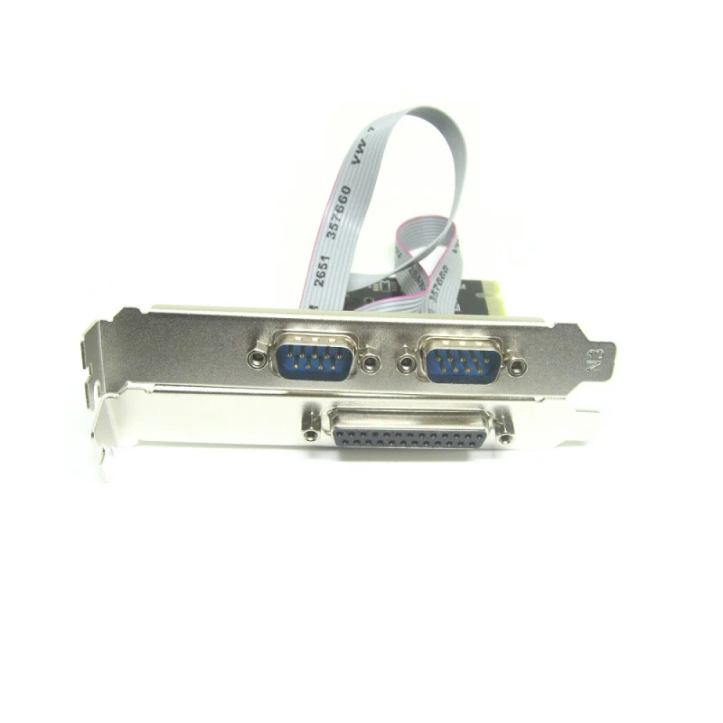 

PCI-E card RS232 DB9+DB25 Industrial PCIe serial port card (2S1P) pci-e to parallel port + serial port pci-e serial port card