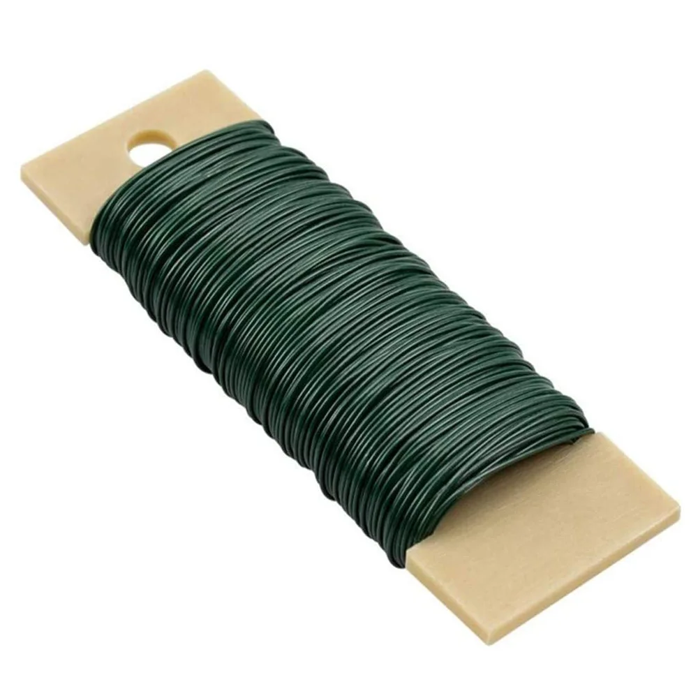 DarkGreen40mFloralWireVineWireBindWireRusticWireWrapping