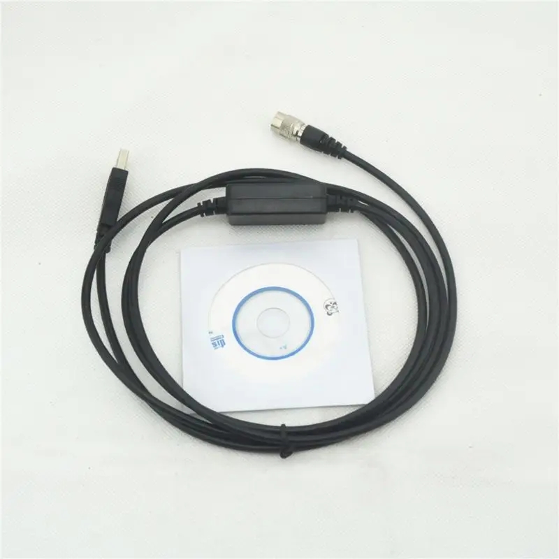 USB Data Download Cable for Windows 7 8 10 For Topcon Sokkia Gowin Total Station 4