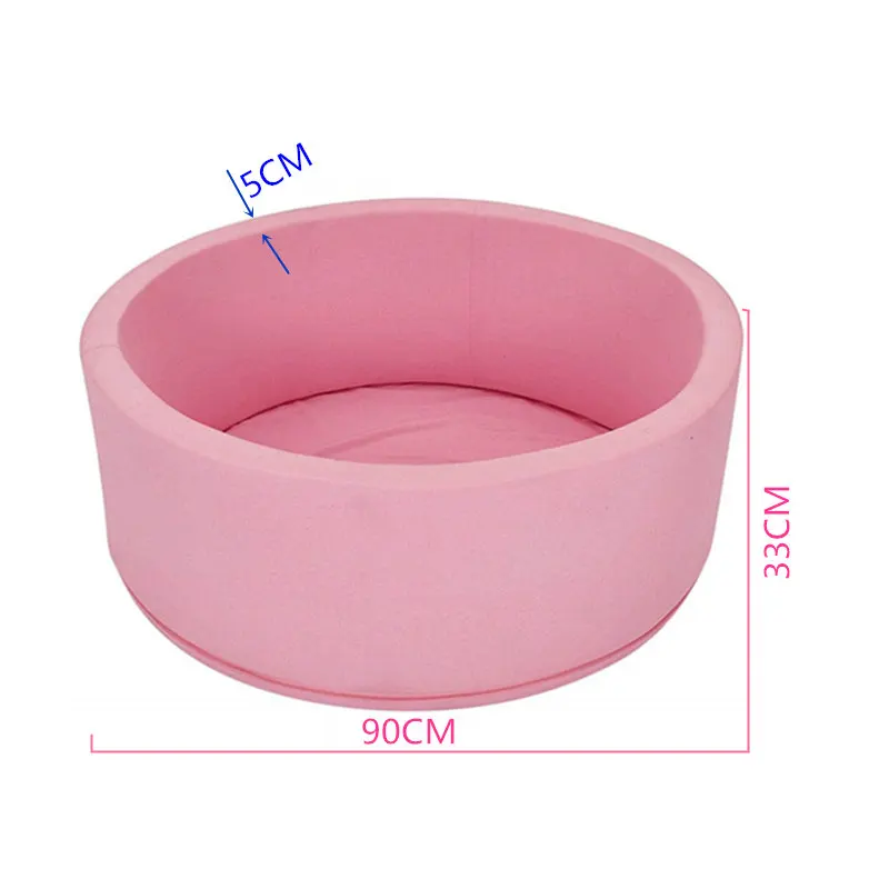 ALWAYSME Indoor Soft Comfortable Kids Play Ball Pool Quality Sponge Ocean Ball Pool Deluxe Baby Round Ball Pit Ideal Gift Play 2 ALWAYSME Indoor Soft Comfortable Kids Play Ball Pool Quality Sponge Ocean Ball Pool Deluxe Baby Round Ball Pit Ideal Gift Play 2