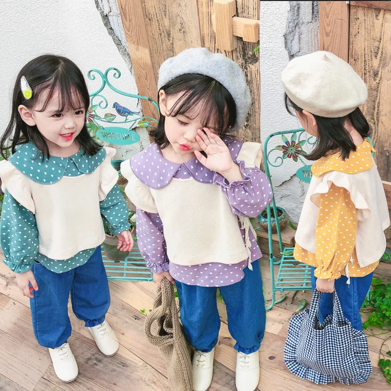 

2020 Girls Spring Children Spring New Style Childrenswear Korean-style Childrenswear Children Clothing