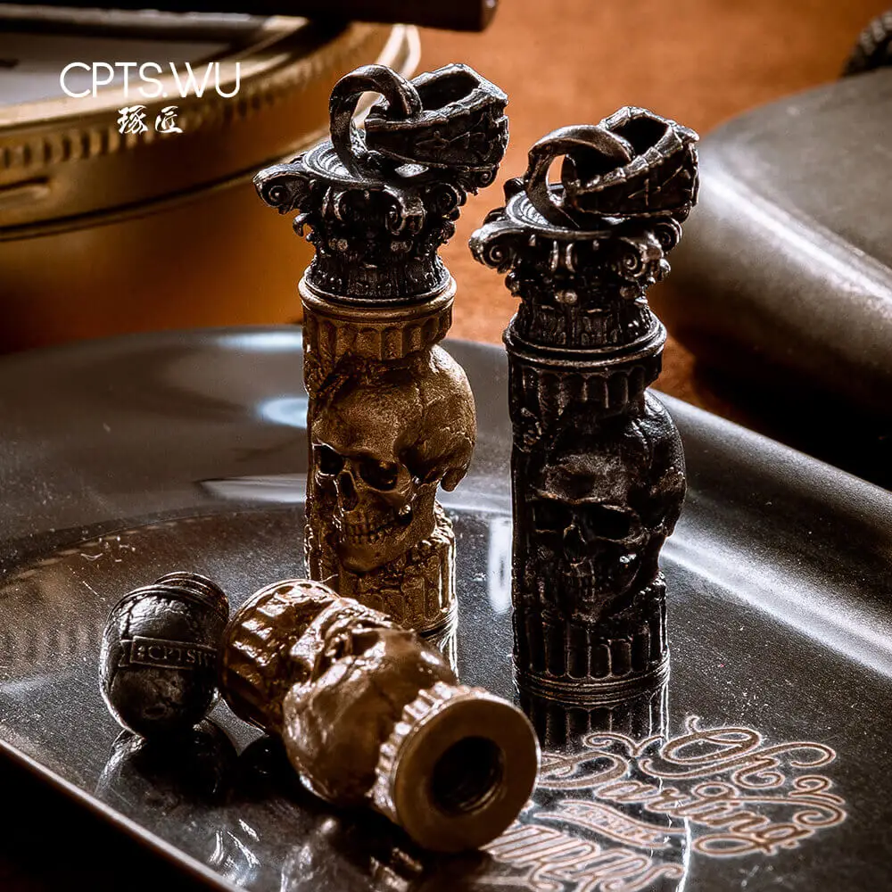 COPPERTIST.WU Corinthian пуля брелок S925 серебро кулон ожерелье для мужчин ювелирные изделия