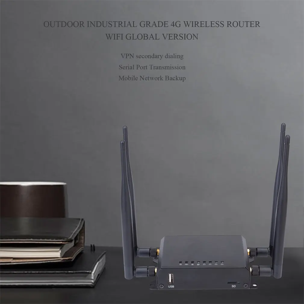 WE826-Q Wi-Fi маршрутизатор с высоким коэффициентом усиления 4X Внешние антенны беспроводной маршрутизатор 2,4 ГГц ленточный расширитель сигнала