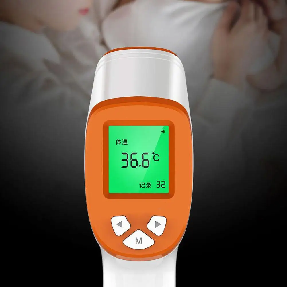 

Kids LCD Non Contact Infrared Digital Ear Forehead Thermometer Temperature Meter for Baby Kids Adults Head Thermometer