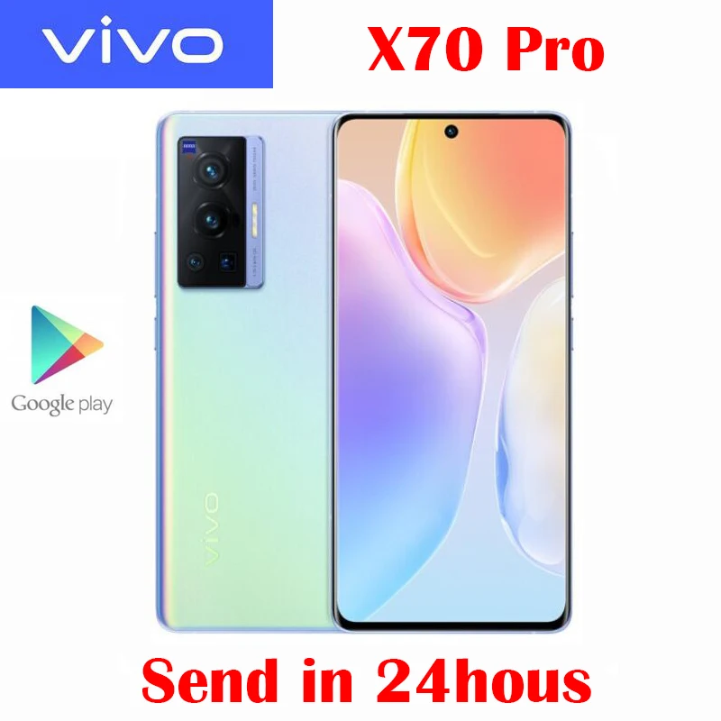 Смартфон VIVO X70 Pro 1080 дюйма AMOLED 6 56 мАч 44 Вт NFC 5-кратное увеличение камера 50 МП |