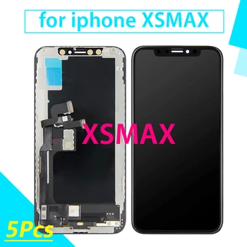 

5Pcs/Quality 100% Test OEM OLED LCD Replacement For iPhone XS MAX LCD Display 3D Digitizer Touch Screen Assembly
